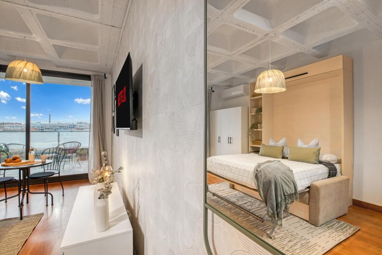 Cozy Penthouse, 20 Min To Downtown, Alcala Norte Madrid Dış mekan fotoğraf